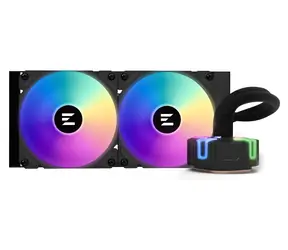 Zalman Reserator5 Z24 ARGB czarny / Chłodzenie wodne / AIO / 240 mm / 2x 120 mm ARGB