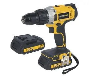 PowerPlus POWX00445 / Wiertarko-wkrętarka udarowa akumulatorowa / 20 V