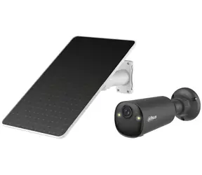 Dahua BF8CA-0210B / Kamera IP zewnętrzna / Bullet / Wi-Fi / 8 Mpix / obiektyw 2.1 mm / IR 15 m / panel solarny 8W