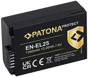 Patona EN-EL25 1350mAh / Battery / Li- ION / Protect / for Nikon Z50, Z fc, Z30