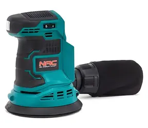 NAC OS-125-LI-20V / Szlifierka mimośrodowa akumulatorowa / 20 V / 125 mm / bez akumulatora