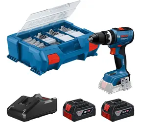 BOSCH GSB 18V-65 / Wiertarko-wkrętarka udarowa akumulatorowa / 18 V / uchwyt 13 mm / 2100 obr./min / 76 Nm