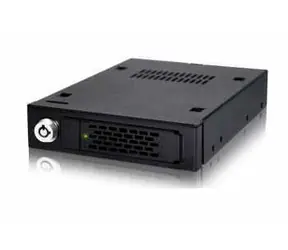 Icy Dock MB991IK-B / Pudełko na dyski twarde SATA/SAS 2,5" i SSD / Montaż bezśrubowy