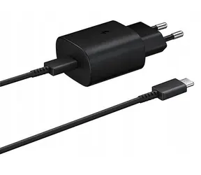 Samsung EP-TA800EBE czarny / Ładowarka / USB-C / 25 W / Power Delivery