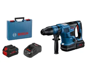 BOSCH GBH 18V-36 C / Wiertarko-wkrętarka udarowa akumulatorowa / SDS-max / 18 V / 500 obr./min / 2900 udarów/min / 7 J / 2x 5,5 Ah