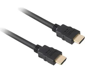Sharkoon czarny / kabel HDMI / 7,5 m / 4K / High Speed z Ethernetem / pozłacane złącza