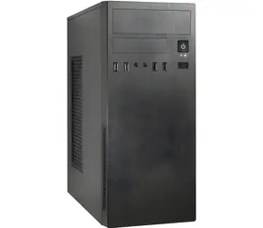 Inter-tech IT-2812 Business czarny / Obudowa / MidiTower / ATX / bez zasilacza / USB 2.0 i USB 3.0