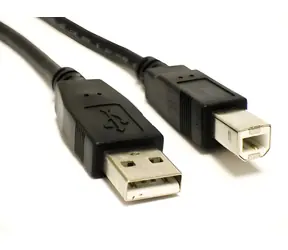 Sharkoon USB-A - USB-B 2.0 czarny / Kabel / 1 m