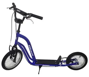 KUBIsport Passat niebieski / Hulajnoga / Koła pompowane 14/12" / składany