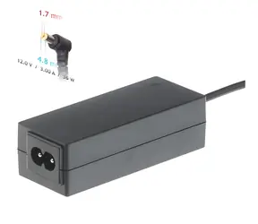 Akyga 36W do Asus / Ładowarka do laptopa / 12V / 3A / 4,8x1,7 mm