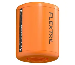 Pompa Flextail Tiny Pump 2 pomarańczowa / przenośna pompka powietrza / ciśnienie 4 kPa