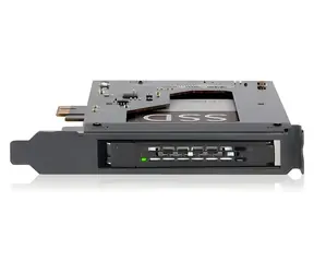 Icy Dock MB839SP-B czarny / Obudowa na dysk twardy/SSD / 2,5" SATA / PCIe 2.0 hot-swap / do gniazda PCI