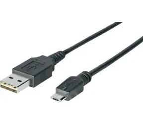 Sharkoon USB-A - Micro USB-B czarny / Kabel połączeniowy / USB 2.0 / 3 m