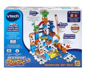 Zestaw VTech Marble Rush Adventure S100 / 62 części / 5 kulek / od 4 lat