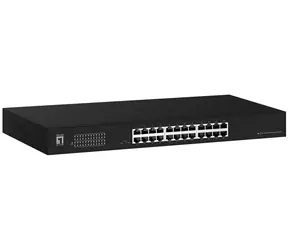 LevelOne GEU-2431 / przełącznik gigabitowy / 24 porty / 10/100/1000 Mbit