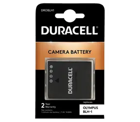 Bateria Duracell do Olympus BLH-1 / czarna / 2000 mAh / 14 Wh
