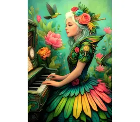 ALIPSON Puzzle Forest Muse / 1000 elementów / 47,8 x 69 cm