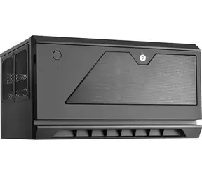 Silverstone SST-CS381 v1.1 czarny / Obudowa komputera / Micro-ATX / 8x Hot-Swap 3,5"/2,5" / 2x wentylatory 120 mm