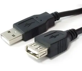 Sharkoon USB-A - USB-A czarny / Przewód przedłużający / USB 2.0 / 3 m