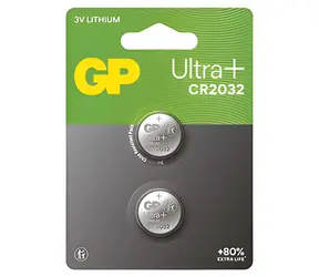 GP CR2032 / Bateria guzikowa litowa / 2 szt.