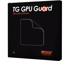 Thermal Grizzly TG GPU Guard czarny / Uszczelka piankowa GPU / 100 x 100 mm