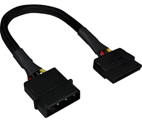 Sharkoon Molex - SATA power / Adapter / 15 cm
