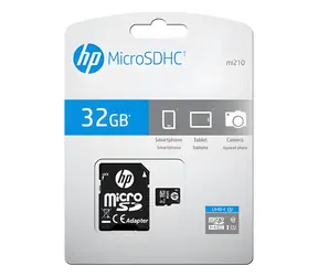 HP mi210 32GB / Karta pamięci / Micro SDHC / Klasa 10 / 20 MB/s