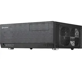Silverstone SST-GD09B-C czarny / obudowa PC / HTPC / ATX / bez zasilacza / USB-C