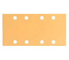 BOSCH 2608607974 / Zestaw papierów ściernych do drewna i farby z otworami / Granulacja 240 / Wymiary 93x186 mm / 50 szt.