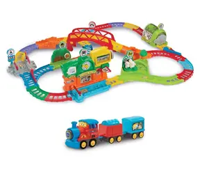 VTech Tut Tut Baby Flitzer Color Station / Interaktywne tory kolejowe / Dźwięki i melodie / od 12 miesięcy
