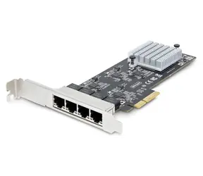 StarTech PR42GI / Karta sieciowa / PCI Express / 4X RJ45 / 2,5 Gbit/s / Intel I225-V