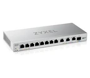 ZyXEL XGS1250-12 szary / Przełącznik / Zarządzany L2 / 11x 10G RJ-45 / 1x SFP+ / 96 Gbit/s