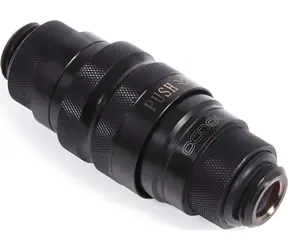 Alphacool Eiszapfen G1/4 czarny / Szybkozłącze / chłodzenie wodne / mosiądz / NDSL