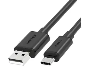 Unitek C14068BK czarny / Kabel / USB-A (M) - USB-C (M) / 2 m