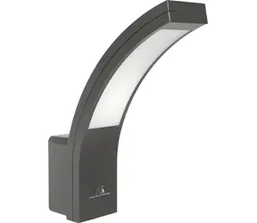 Maclean MCE343 GR / Kinkiet zewnętrzny / LED / fasadowy