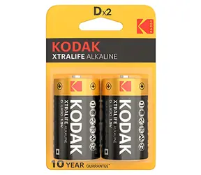 Kodak XTRALIFE / Bateria alkaliczna D (LR20) / 2 szt. / 1,5 V