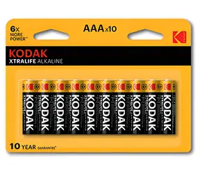 Kodak XTRALIFE AAA / bateria alkaliczna / 10 szt.