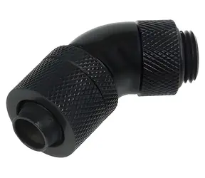 Alphacool HF 45° G1/4 czarny / Gwintowany / 13/10 mm / obrotowy