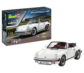 Zestaw prezentowy Revell 50 lat Porsche 911 G-Model / Model plastikowy / 1:24 / 115 elementów / od 10 lat