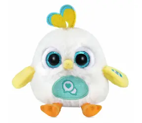 Interaktywna pluszowa zabawka VTech Oscar / Lolibirds / Biała / od 4 do 10 lat / Nagranie głosowe 10 s
