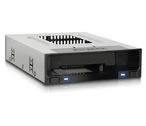 Stacja dokująca Icy Dock MB795SP-B czarna / Obudowa na 1 dysk twardy/dysk SSD 2,5" i 1 dysk twardy 3,5" / zatoka do 5,25" / 2 dyski SATA