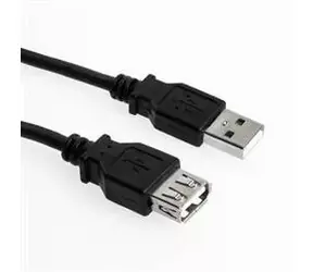 Sharkoon USB-A (M) - USB-A (F) czarny / Przewód przedłużający / USB 2.0 / 0,5 m