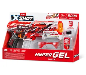 Zuru X-Shot Hyper Gel Clutch / Pistolet dla dzieci / 1500 śrucin / od 14 lat