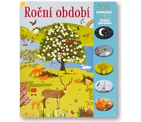 SVOJTKA & CO. Książka naklejek Pory roku / 100 naklejek