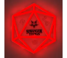 Paladone Stranger Things D20 Neon Light / Kinkiet / USB / LED