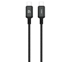 Adam Elements CASA S120 czarny / Kabel / USB-C - USB-C / 60 W / 1,2 m