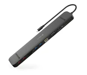 Adam Elements CASA Pro Max czarny / hub USB-C / 13 w 1 / 4K 60Hz