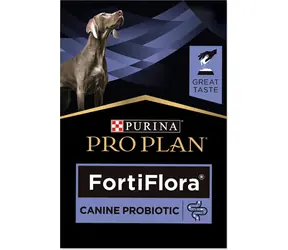 PURINA PRO PLAN Suplement probiotyczny FortiFlora Canine 1 g / Dla psów / Probiotyki / Enterococcus faecium SF68