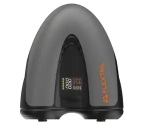 Pompka Flextail Evo SUP Pump Pro szara / przenośna pompka / ciśnienie 45 PSI / bateria 8000 mAh / 6 trybów