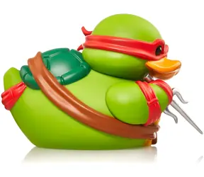 NUMSKULL TUBBZ Kaczor Rafael / Wojownicze Żółwie Ninja / 9 cm